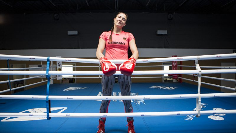 Sarah Scheurich is German box champion and idol at brave stories and fights against sexualized violence against women